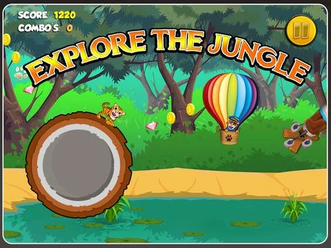 Изображение игры: Baby Tiger Tigs - Little Jungle Zoo Pet Cub Tap and Bounce Story Pro