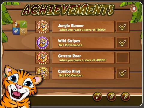 Изображение игры: Baby Tiger Tigs - Little Jungle Zoo Pet Cub Tap and Bounce Story Pro