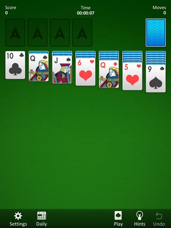 Изображение игры: Classic Solitaire!