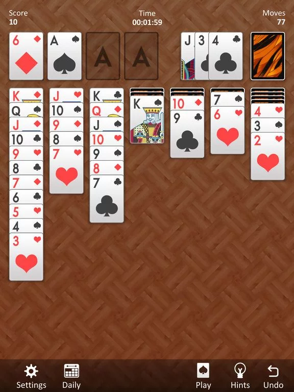 Изображение игры: Classic Solitaire!