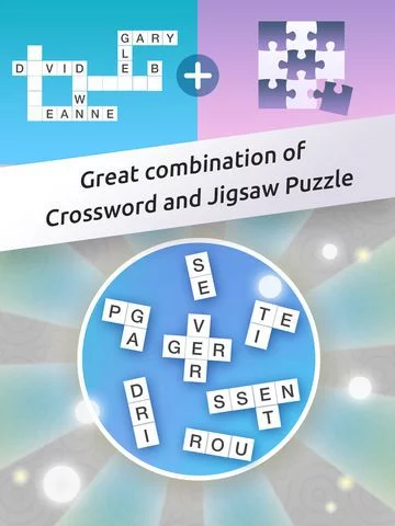 Изображение игры: Crossword Jigsaw - Word Search and Brain Puzzle with Friends