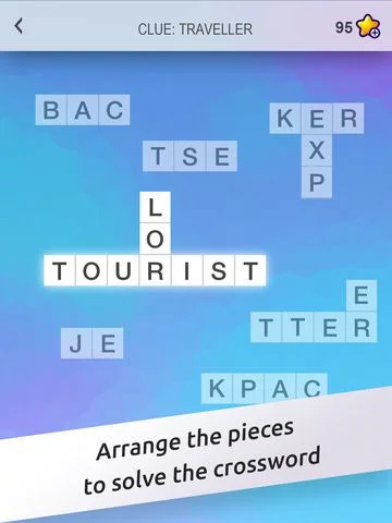 Изображение игры: Crossword Jigsaw - Word Search and Brain Puzzle with Friends