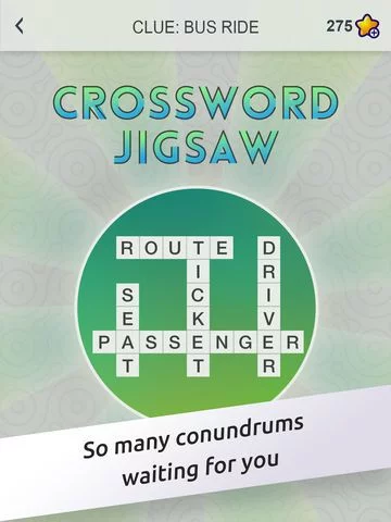 Изображение игры: Crossword Jigsaw - Word Search and Brain Puzzle with Friends