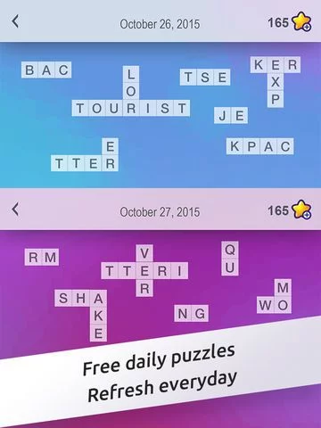 Изображение игры: Crossword Jigsaw - Word Search and Brain Puzzle with Friends
