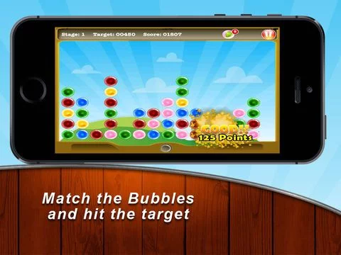 Изображение игры: Pop Top Bubbles