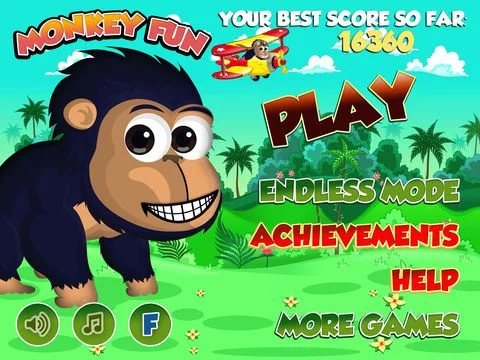 Изображение игры: Super Swinging King Chimp’s Jungle Monkey Jump
