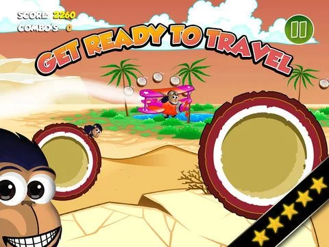 Изображение игры: Super Swinging King Chimp’s Jungle Monkey Jump