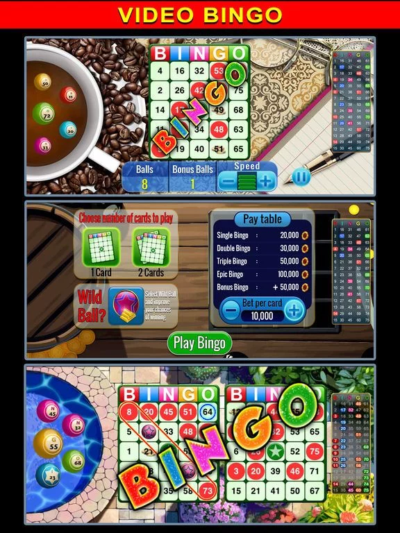 Изображение игры: Bingo - FREE Video Bingo + Multiplayer Bingo Games