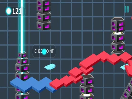 Изображение игры: Crossing Jump Rolling Ball