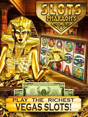 Изображение игры: Slots Pharaoh's Gold - All New, VIP Vegas Casino Slot Machine Games