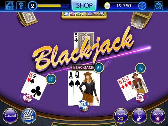 Изображение игры: Blackjack-black jack 21 casino