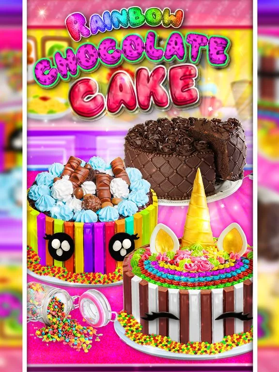 Изображение игры: Amazing Chocolate Bar Cake DIY