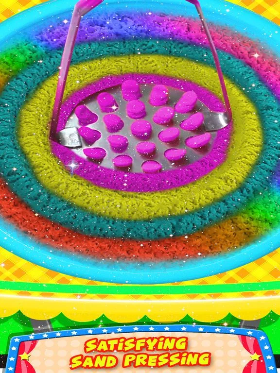 Изображение игры: Satisfying Sand Slime Cutting