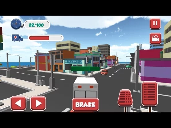 Изображение игры: Ambulance Rescue City 3D: Emergency Driving Doctor