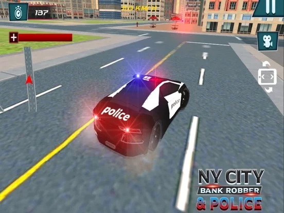 Изображение игры: NY City Bank Robber & Police