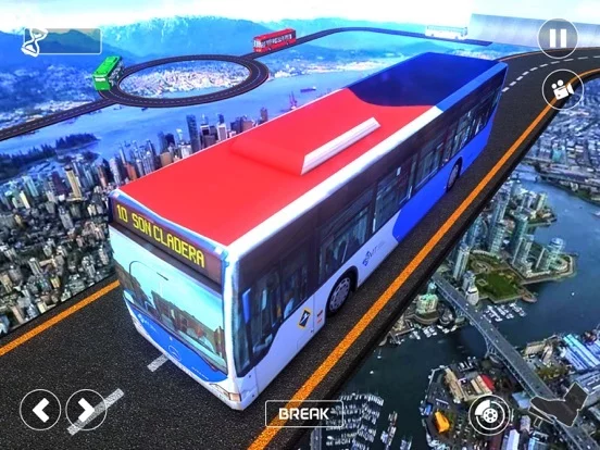 Изображение игры: Crazy Stunts Bus Driving Sim