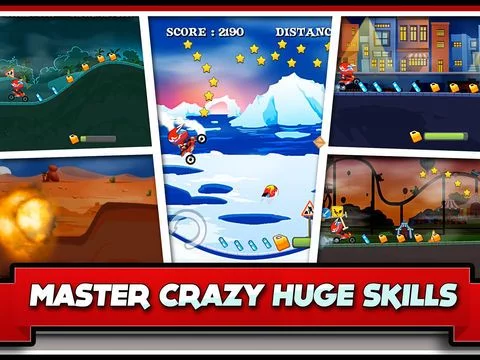Изображение игры: Moto Stunt Hill Biker - Ride n Climb Extreme Bike Race King