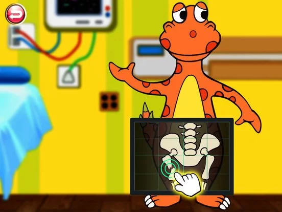 Изображение игры: Dr. Dino - Hospital & Doctor Games For Kids boys
