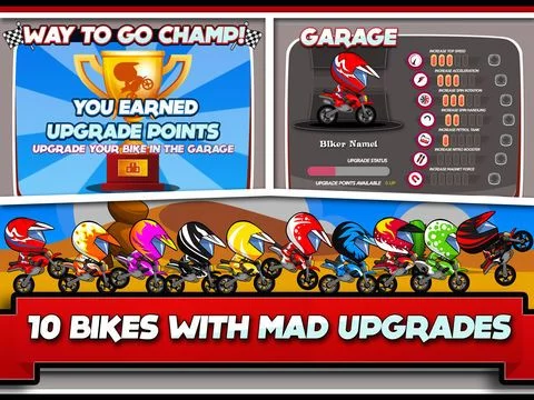 Изображение игры: Moto Stunt Hill Biker - Ride n Climb Extreme Bike Race King