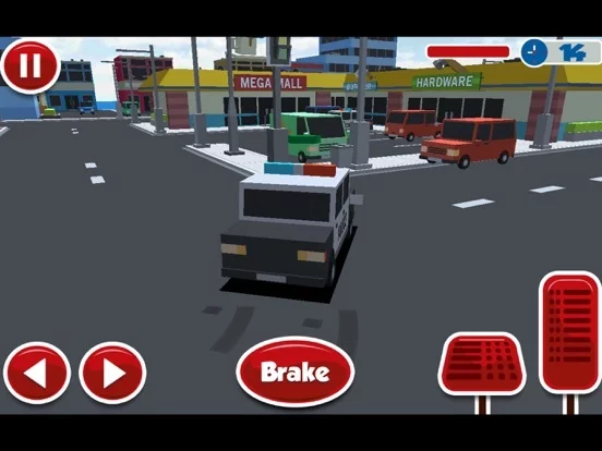 Изображение игры: Police Car Driving - Chase in Cop Crime Block City