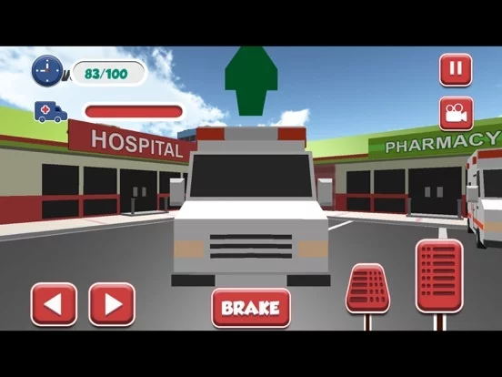 Изображение игры: Ambulance Rescue City 3D: Emergency Driving Doctor
