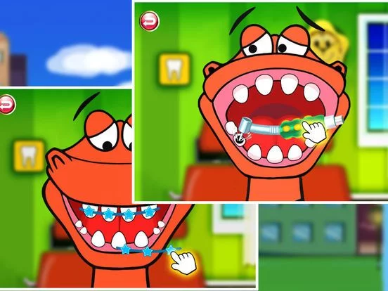 Изображение игры: Dr. Dino -Doctor & Dentist games for boys girls