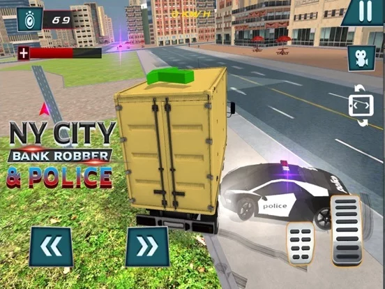 Изображение игры: NY City Bank Robber & Police