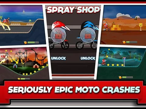 Изображение игры: Moto Stunt Hill Biker - Ride n Climb Extreme Bike Race King