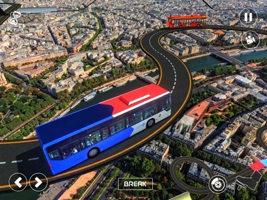 Изображение игры: Crazy Stunts Bus Driving Sim