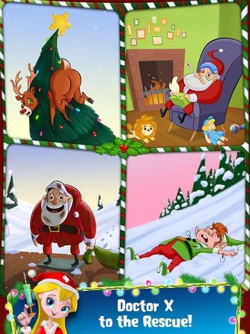 Изображение игры: Santa Rescue Challenge: Doctor X Christmas Adventure
