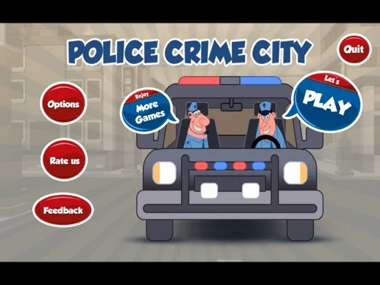 Изображение игры: Police Car Driving - Chase in Cop Crime Block City