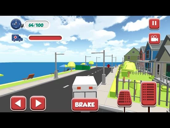 Изображение игры: Ambulance Rescue City 3D: Emergency Driving Doctor