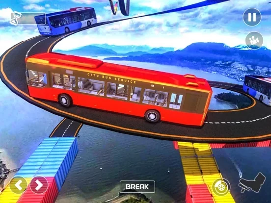 Изображение игры: Crazy Stunts Bus Driving Sim