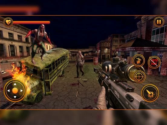 Изображение игры: Zombie Squad FPS Sniper Hunter