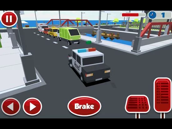 Изображение игры: Police Car Driving - Chase in Cop Crime Block City