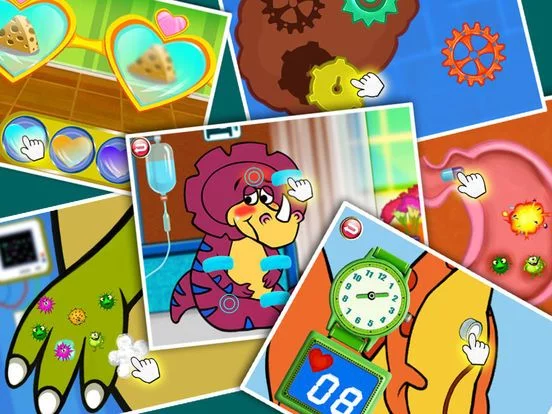 Изображение игры: Dr. Dino -Doctor & Dentist games for boys girls