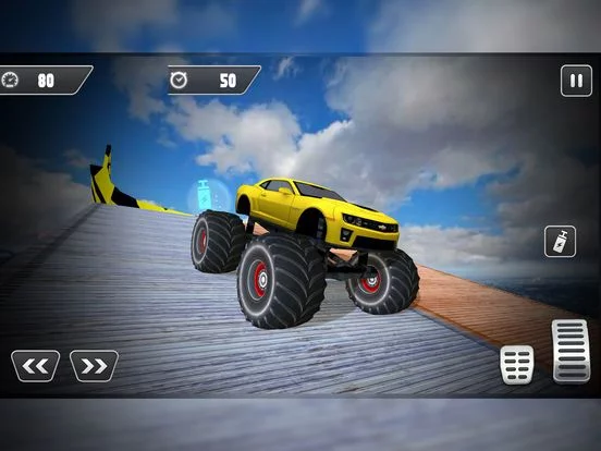 Изображение игры: Monster Ramp Stunts Challenge