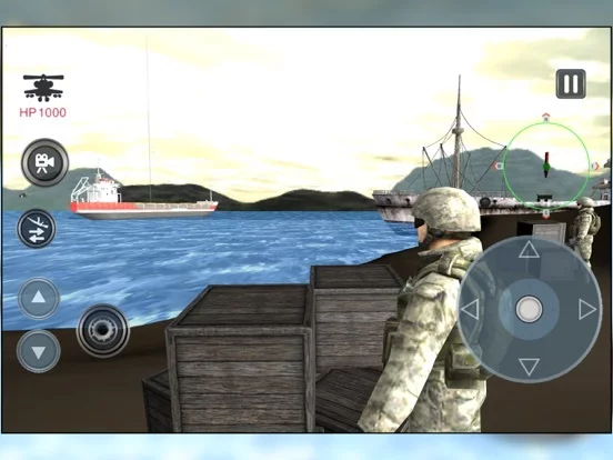 Изображение игры: Gunship Helicopter War