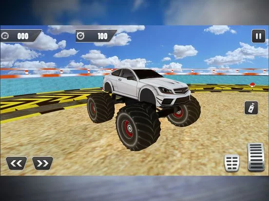 Изображение игры: Monster Ramp Stunts Challenge