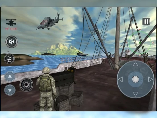 Изображение игры: Gunship Helicopter War