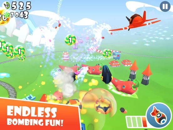 Изображение игры: Toy Bomber: Endless Bombing Game!