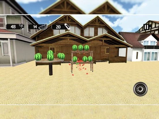 Изображение игры: Watermelon Gun Shooter Fun 17