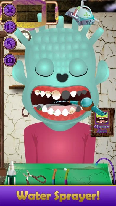 Изображение игры: Monster Dentist - Little Halloween Doctor Kid Game