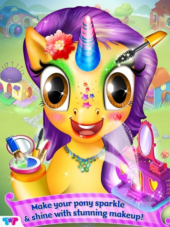 Изображение игры: Pony Care Rainbow Resort - Enchanted Fashion Salon