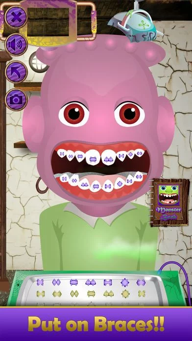 Изображение игры: Monster Dentist - Little Halloween Doctor Kid Game