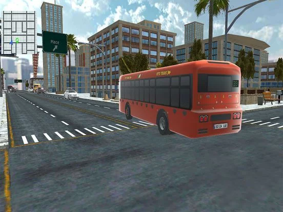 Изображение игры: 3D Bus Driving Sim