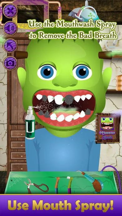Изображение игры: Monster Dentist - Little Halloween Doctor Kid Game