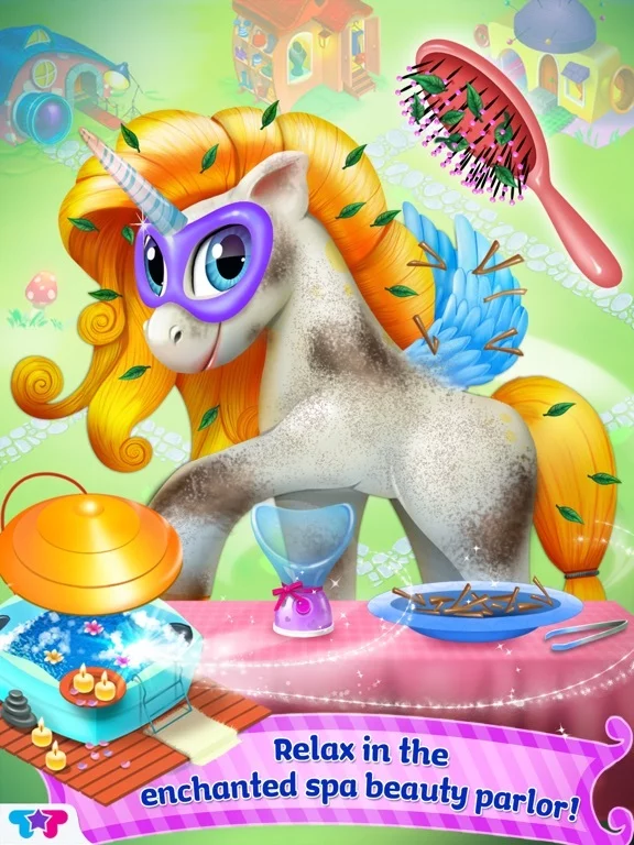 Изображение игры: Pony Care Rainbow Resort - Enchanted Fashion Salon