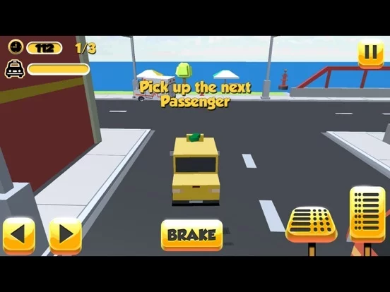 Изображение игры: Taxi Driver Sim 3D