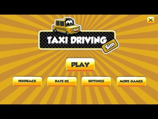 Изображение игры: Taxi Driver Sim 3D